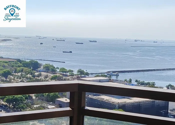Apartamento Sunset View With Balcony At The Radiance Bay, With Fast Wifi, Netflix, Pool, & Sauna, Near Moa, Naia, Picc & Star City, Wfh Ready - Pet Friendly Manila